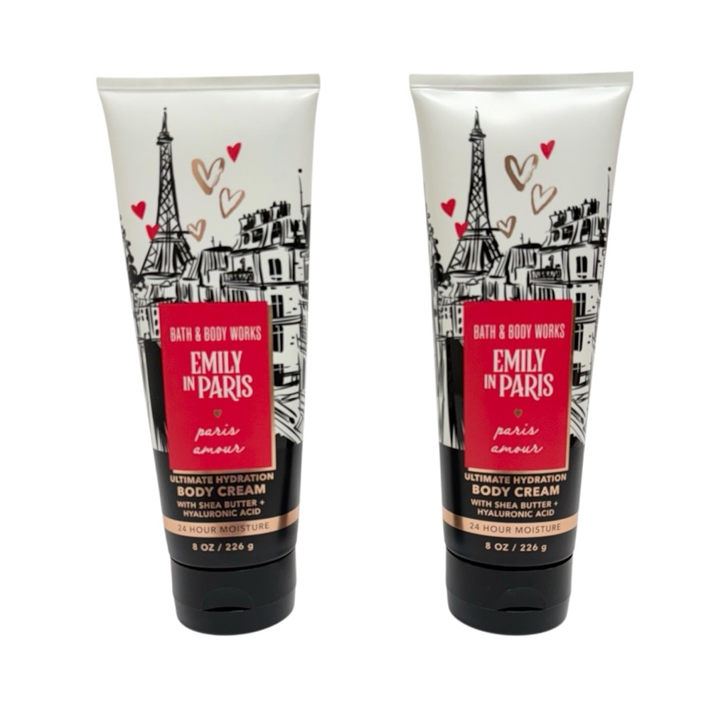 Bath & Body Works Emily in Paris Paris Amour Body Cream Set of 2 New